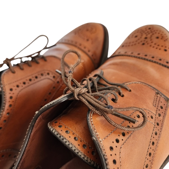 Allen Edmonds Strand Cap-toe Oxford Dress Shoe with Combination Tap Sole size 7 - Picture 7 of 7